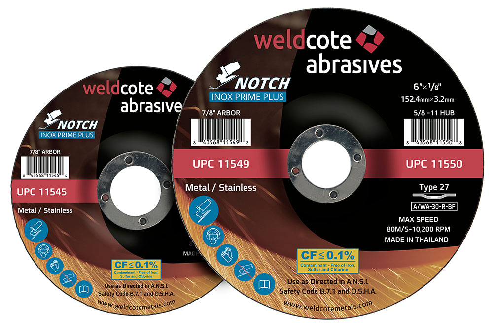 right-angle-grinder-wheels-notch-inox-prime-plus, resin-bonded-abrasives